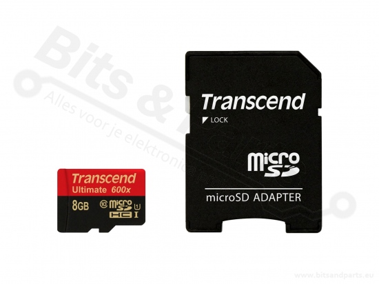 SD Card Memory Card Transcend 8GB class 10 SDHC UHS-I MicroSD